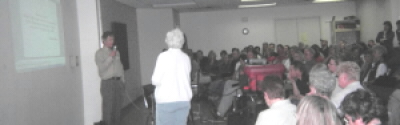 Dr Rhydderch answers questions.